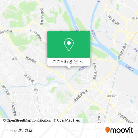 上三ケ尾地図
