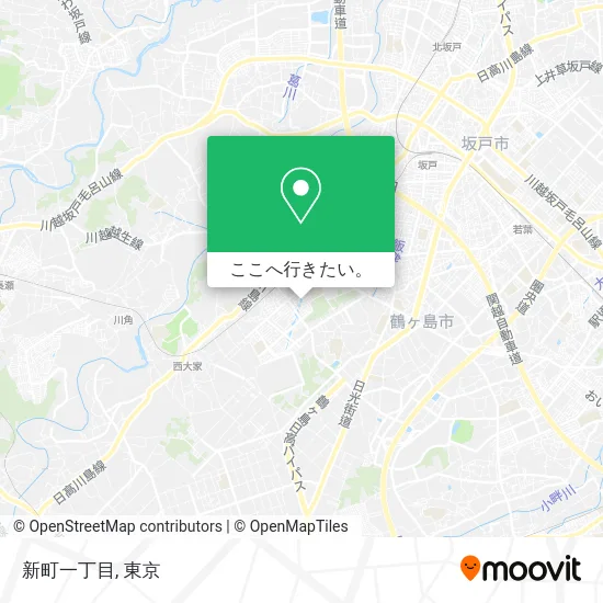 新町一丁目地図