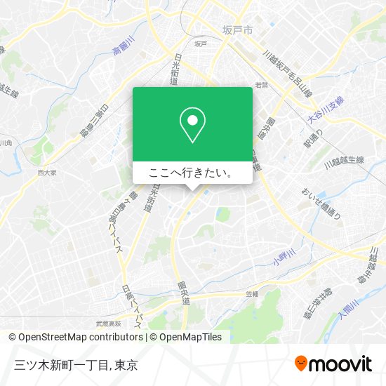 三ツ木新町一丁目地図