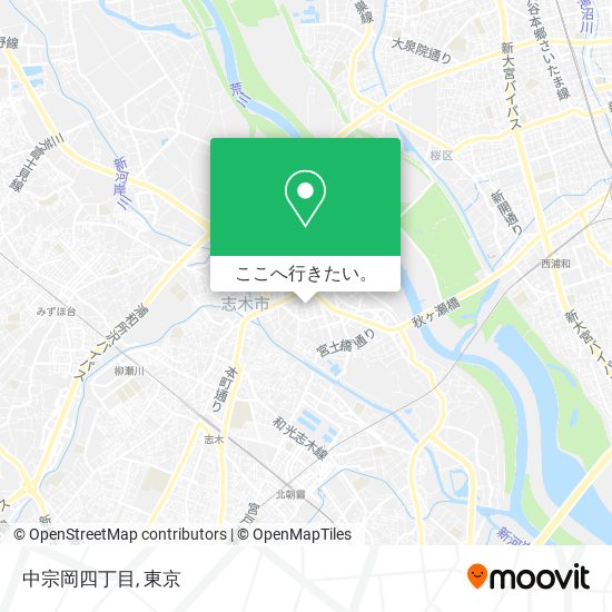 中宗岡四丁目地図