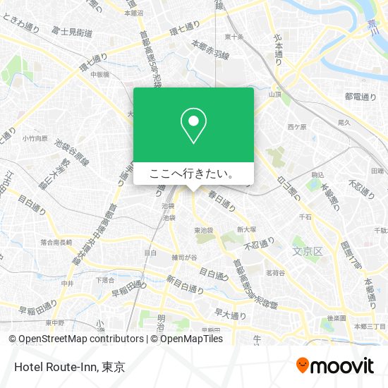 Hotel Route-Inn地図