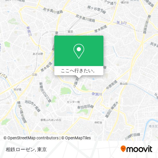 相鉄ローゼン地図