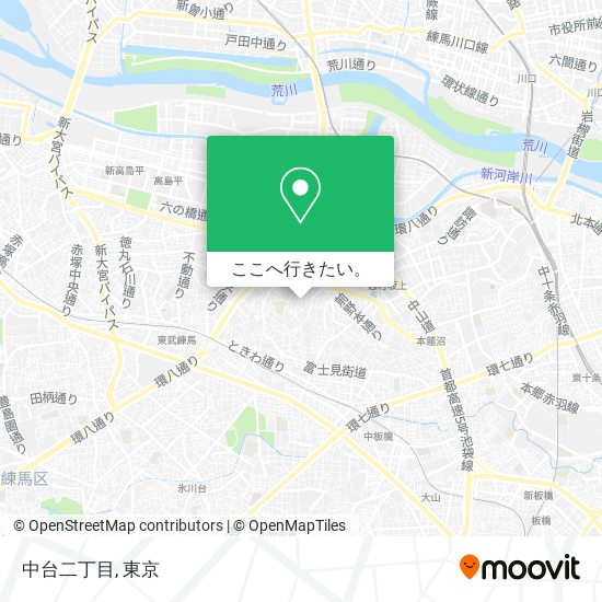 中台二丁目地図