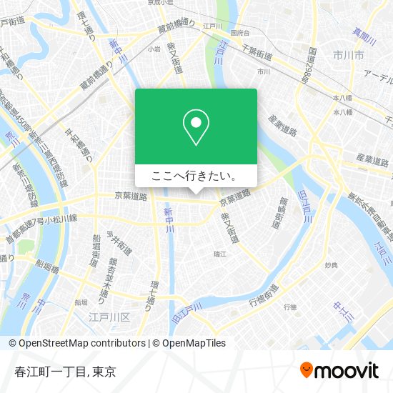 春江町一丁目地図