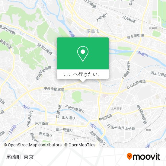 尾崎町地図