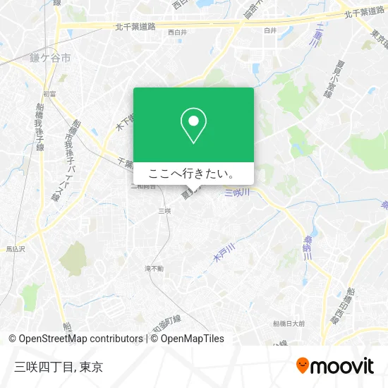 三咲四丁目地図