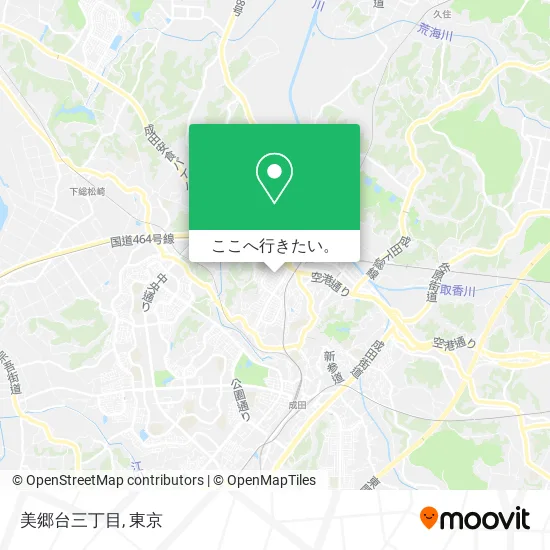 美郷台三丁目地図