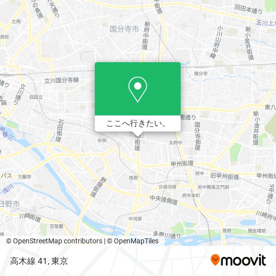 高木線 41地図