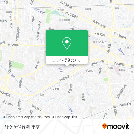 緑ケ丘保育園地図