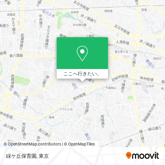 緑ケ丘保育園地図