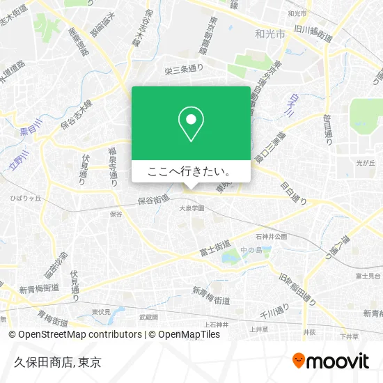 久保田商店地図
