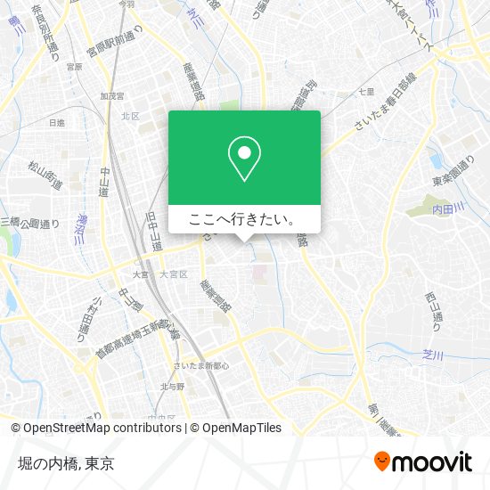 堀の内橋地図