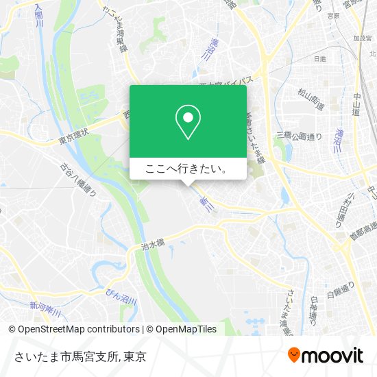 さいたま市馬宮支所地図