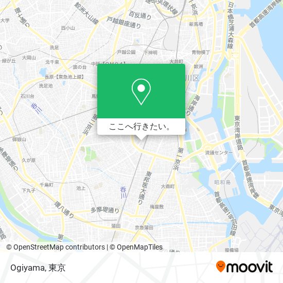 Ogiyama地図