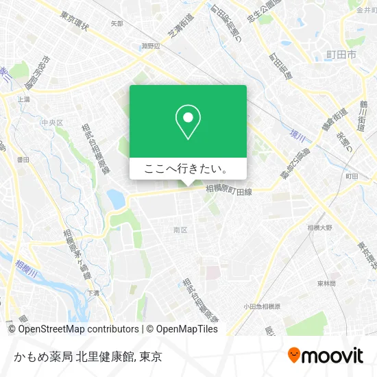 かもめ薬局 北里健康館地図