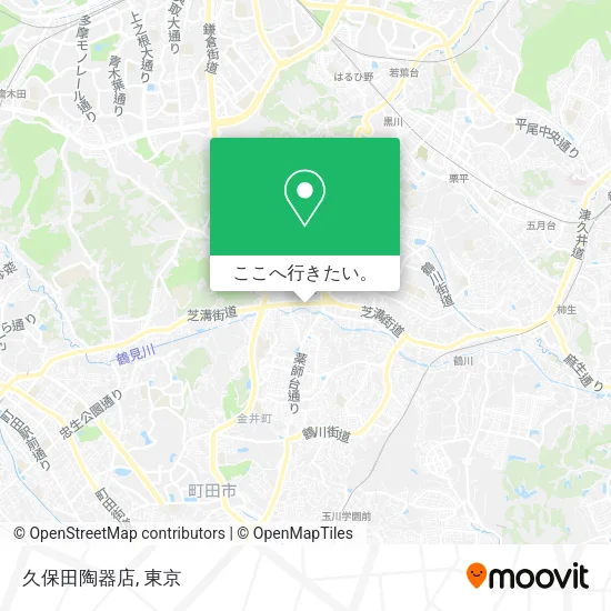 久保田陶器店地図