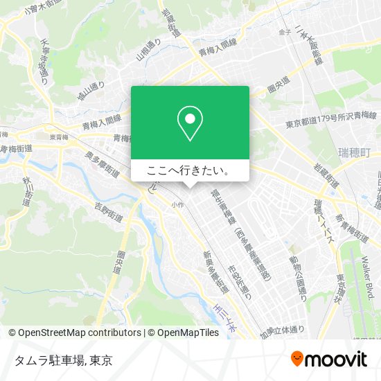 タムラ駐車場地図