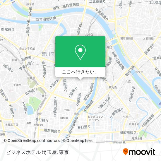 ビジネスホテル 埼玉屋地図