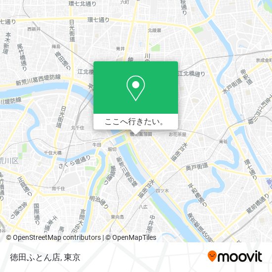 徳田ふとん店地図