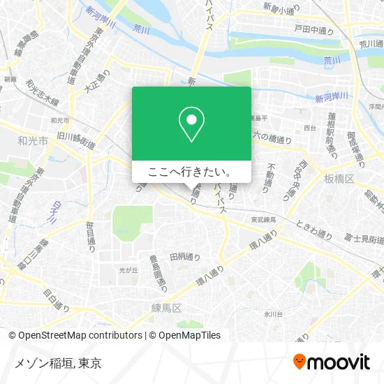 メゾン稲垣地図