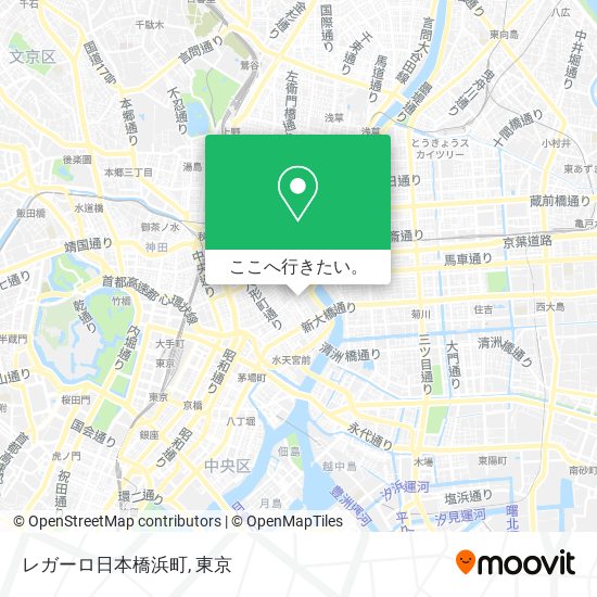 レガーロ日本橋浜町地図