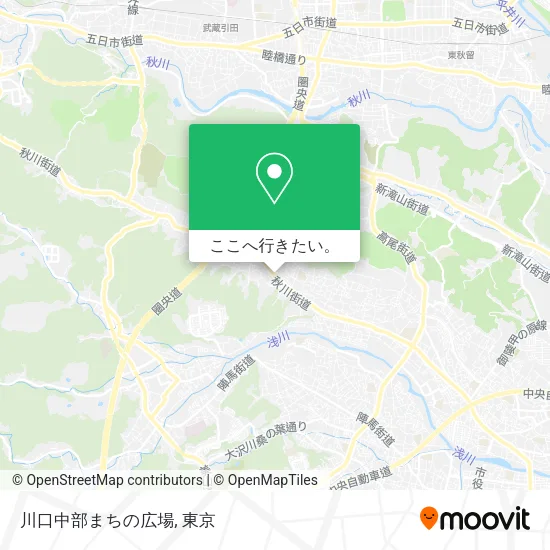川口中部まちの広場地図
