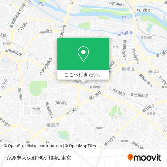 介護老人保健施設 橘苑地図