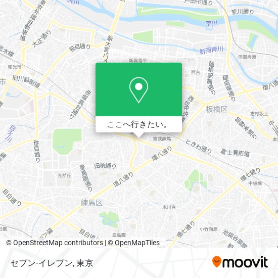 セブン-イレブン地図