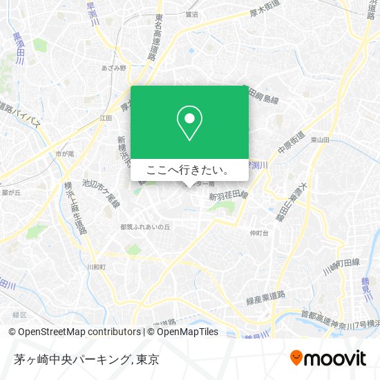 茅ヶ崎中央パーキング地図