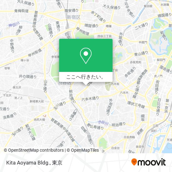 Kita Aoyama Bldg.地図