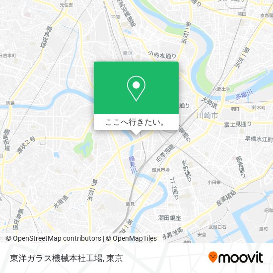 東洋ガラス機械本社工場地図