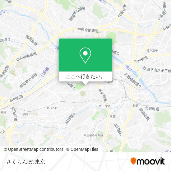 さくらんぼ地図