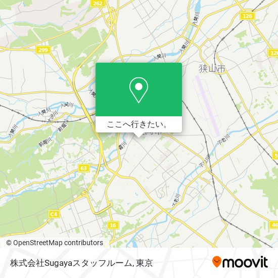 株式会社Sugayaスタッフルーム地図