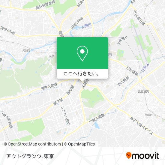 アウトグランツ地図