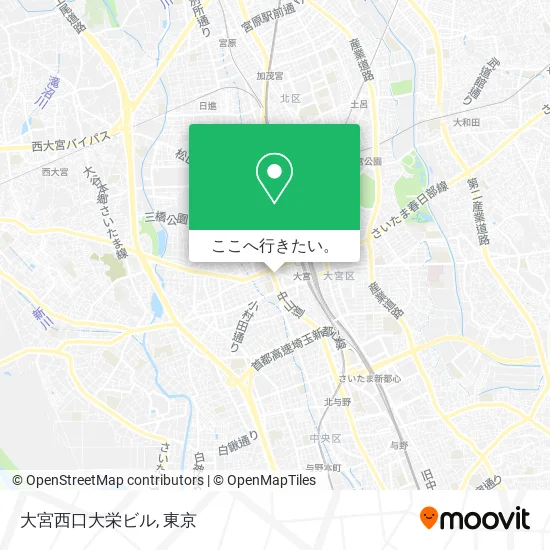 大宮西口大栄ビル地図