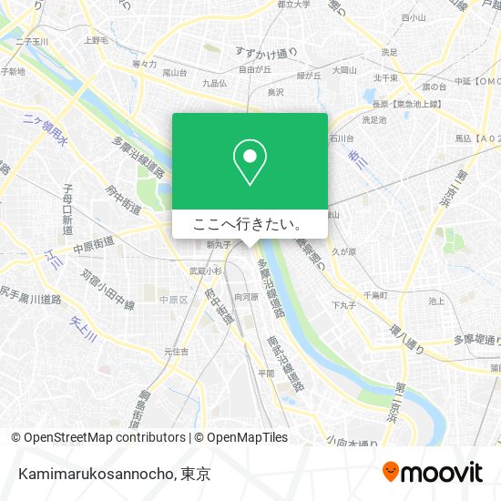 Kamimarukosannocho地図