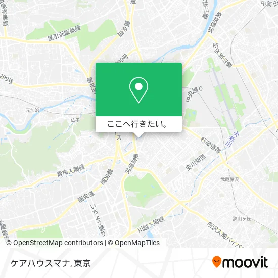 ケアハウスマナ地図