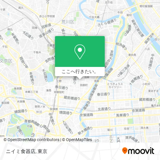 ニイミ食器店地図