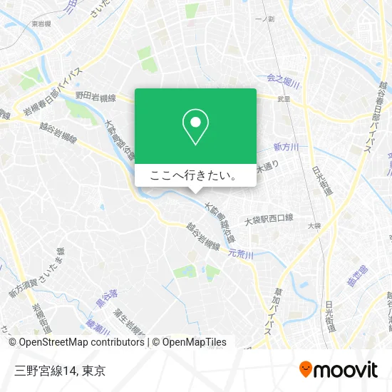 三野宮線14地図