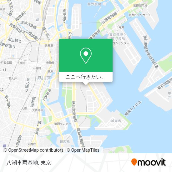 八潮車両基地地図