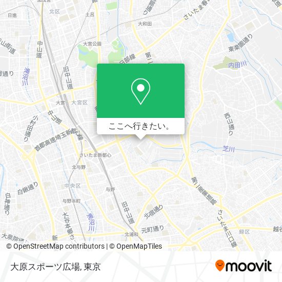 大原スポーツ広場地図