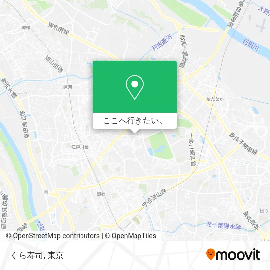 くら寿司地図