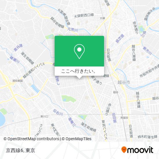 京西線6地図