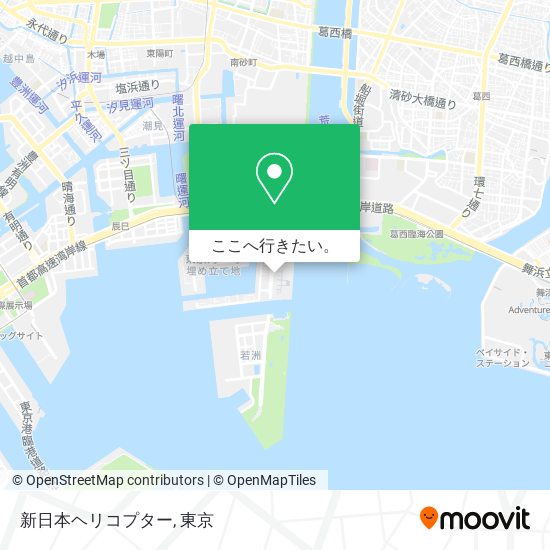 新日本ヘリコプター地図