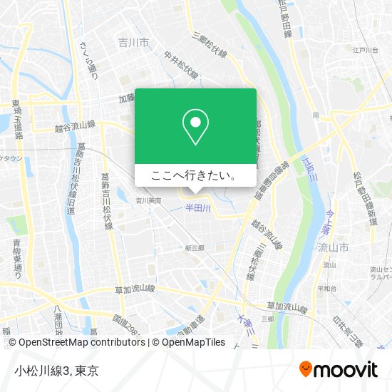 小松川線3地図