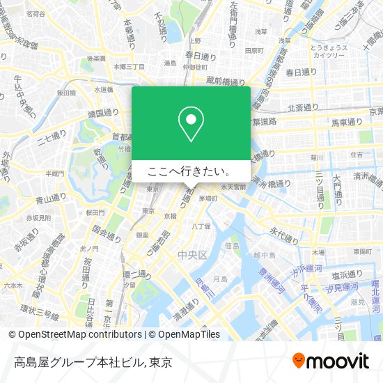 高島屋グループ本社ビル地図