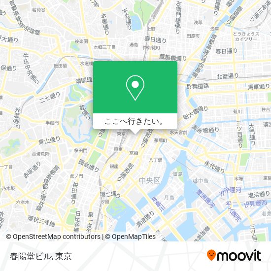 春陽堂ビル地図