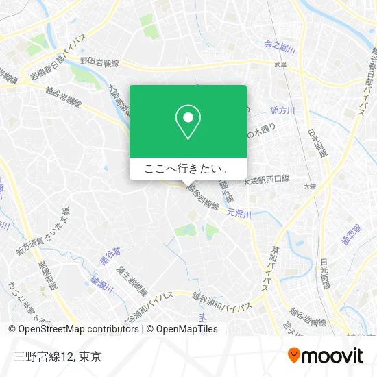 三野宮線12地図