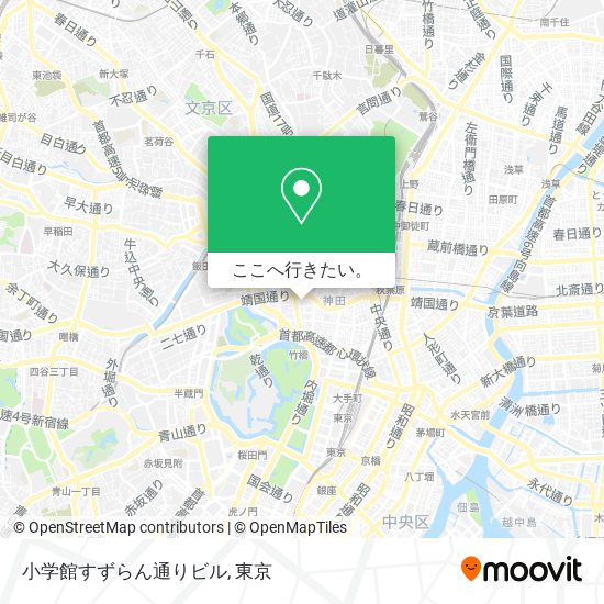 小学館すずらん通りビル地図