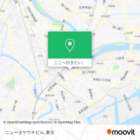 ニュータケウチビル地図